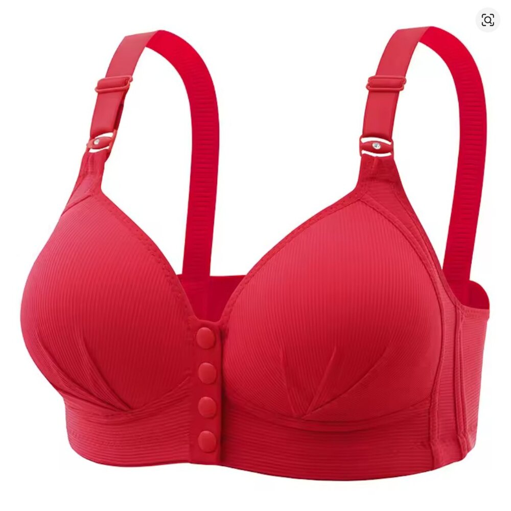 Womens' Bra 38C no wire. front snap closure